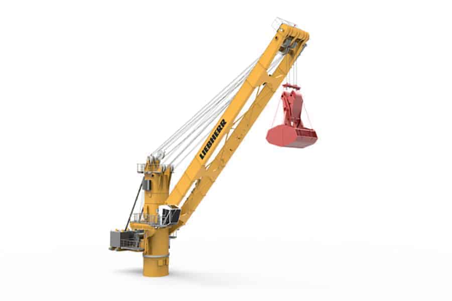 Liebherr's CBG 360 floating deck crane