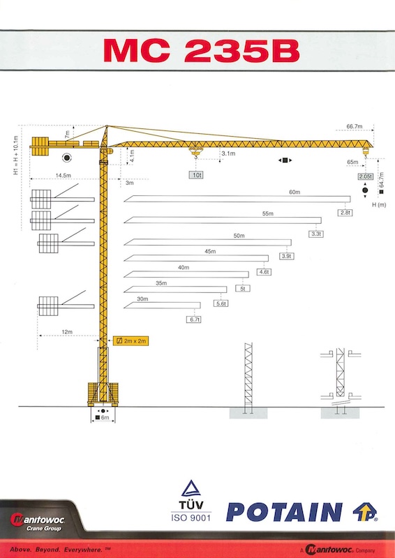 potain mc 235b