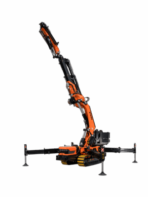 Jekko JF990 21 ton crawler track spider crane