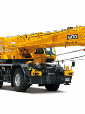 Kato SR-500LX, 51 ton rough terrain crane with 42m main boom.