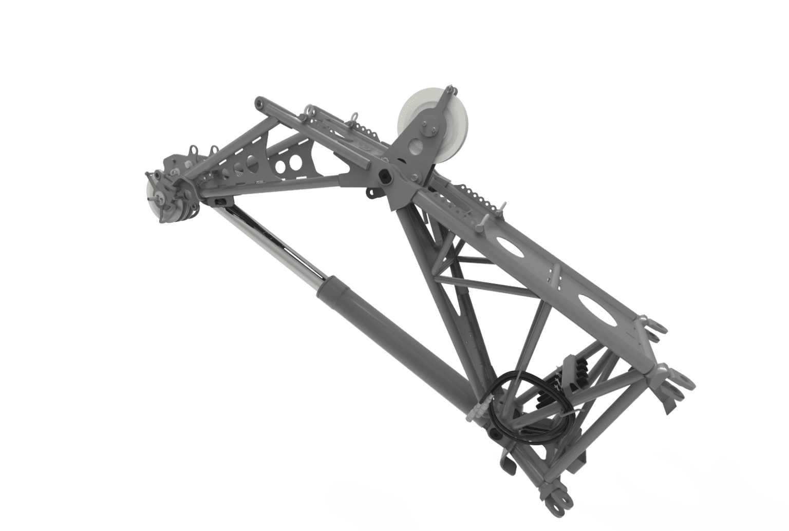 Grove’s new heavyduty jib equips GRT9165 roughterrain crane for