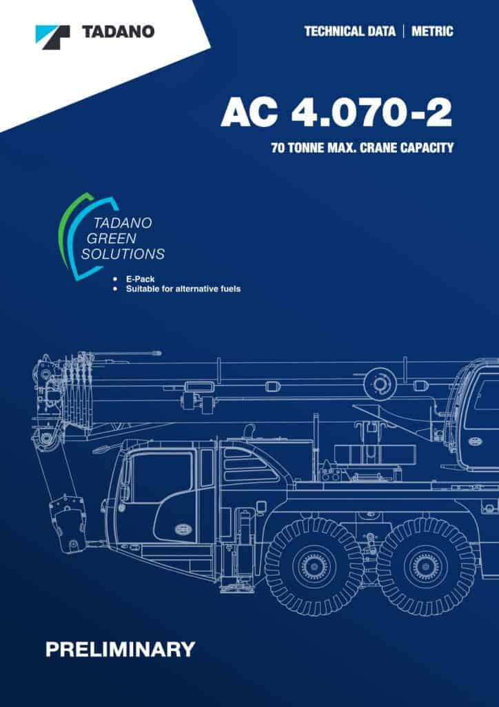 Tadano AC 4.070-2 All Terrain Crane
