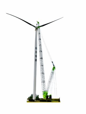 Zoomlion ZCC8800W, 650 ton crawler crane