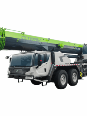 Zoomlion ZTC1100V653, 110 ton hydraulic truck crane with 58.5m main boom
