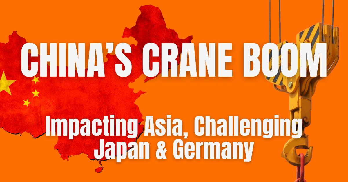 chinas crane manufacturing impact asia