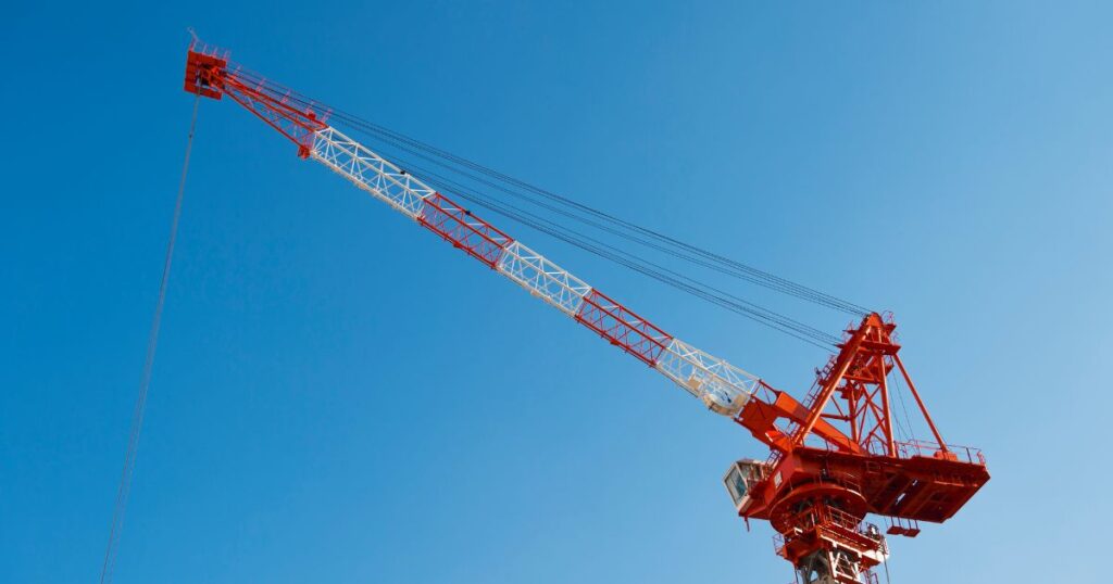 luffing jib crane types uses