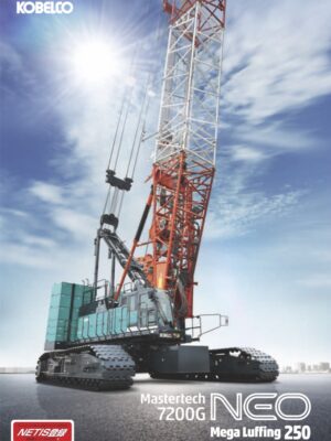 Kobelco 7200G-2N Crawler Crane Load Chart