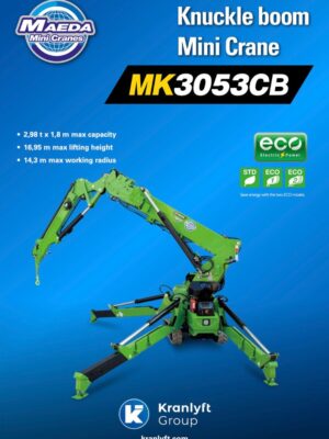 Maeda MK3053CB Spider Crane