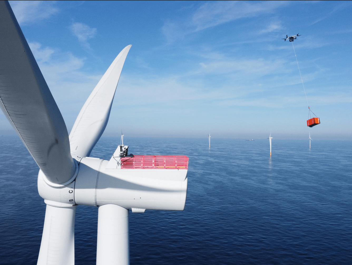 orsted drone offshore wind delivery 13