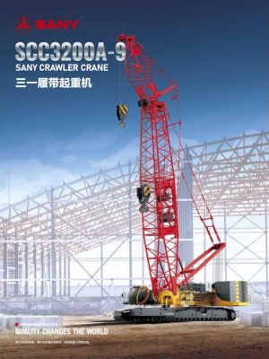 Sany SCC3200A-9 Crawler Crane