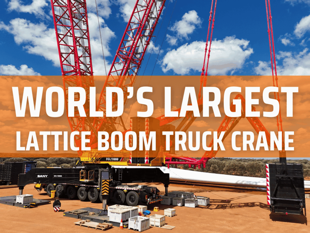 featured img largest lattice boom truck crane
