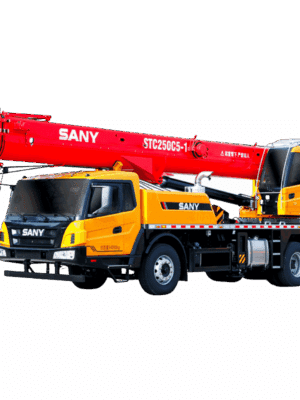 Sany STC250C5-1 25 ton hydraulic truck crane with 42.5m main boom