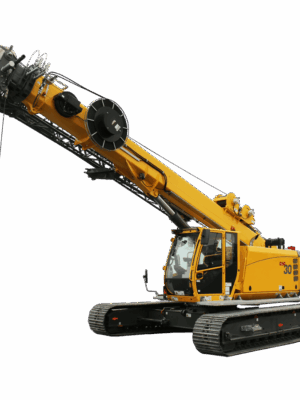 Grove GHC30 is a 30 US ton telescopic crawler crane.