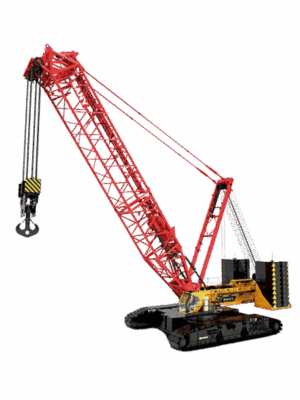Sany SCC6300 Crawler Crane, 630 ton lattice boom crawler crane