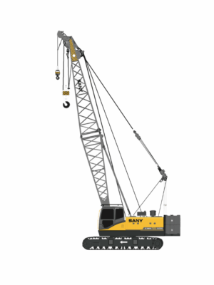 Sany SCC550C, 55 ton crawler crane
