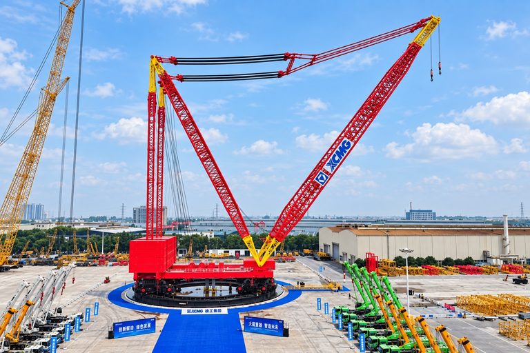 xcmg 14000 tonne world largest ring crane