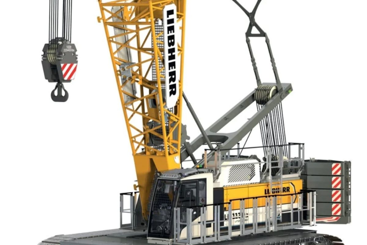 Liebherr Unveils 300-Tonne LR 1300.2 SX Unplugged Electric Crawler Crane at bauma 2025