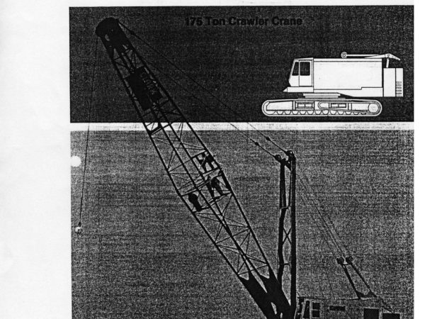 Clark Lima 1500-SC Crawler Crane