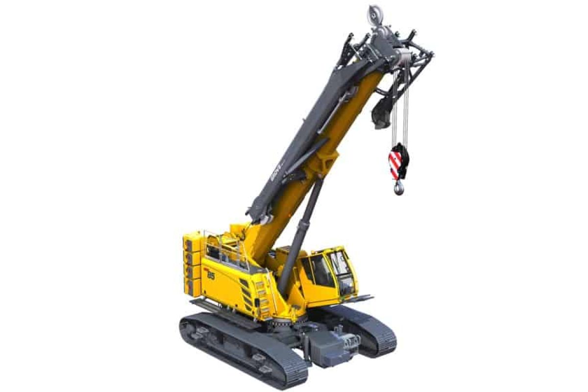 20220405 grove ghc85 telescopic crawler debut
