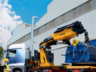 Effer 2055 Loader Crane