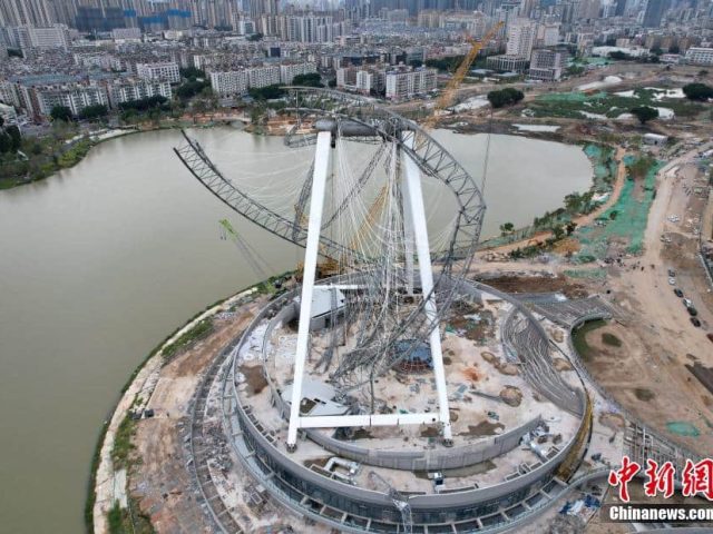 211028 ferris wheel collapse fujian 1