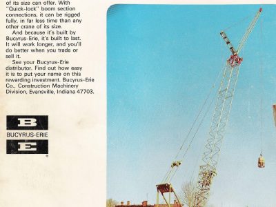 bucyrus erie 65 c crawler crane