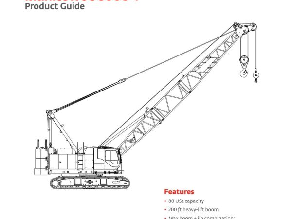 Manitowoc 8000-1 Crawler Crane