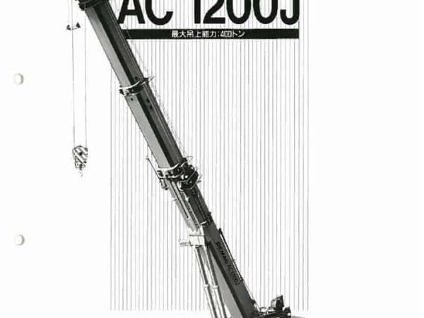 Demag AC1200J All Terrain Crane Load Chart
