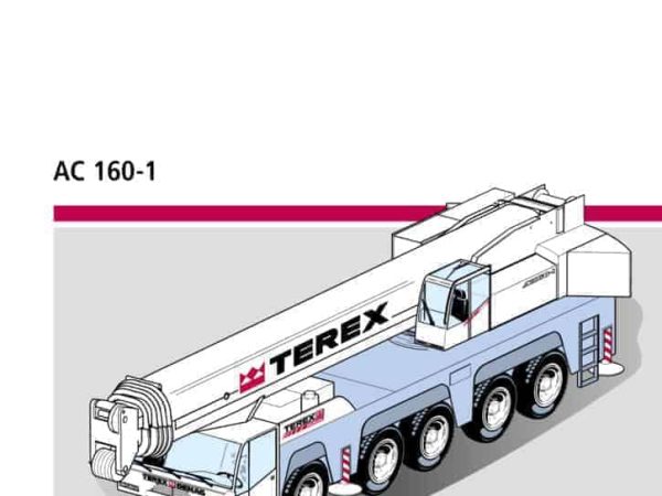 Demag AC160-1 All Terrain Crane Load Chart
