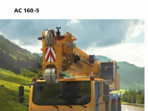 Demag AC160-5 All Terrain Crane Load Chart