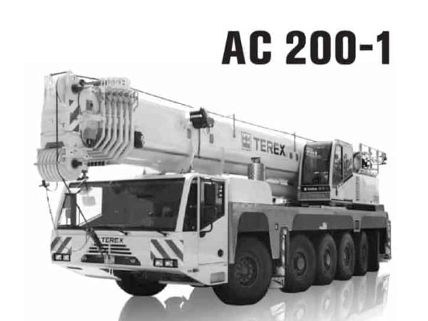 Demag AC200-1 All Terrain Crane Load Chart