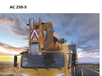 Demag AC 250-5 All Terrain Crane Load Chart