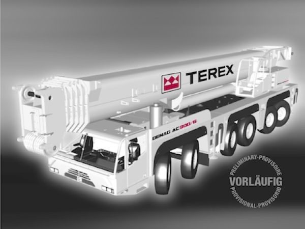 Demag AC 300/6 All Terrain Crane Load Chart