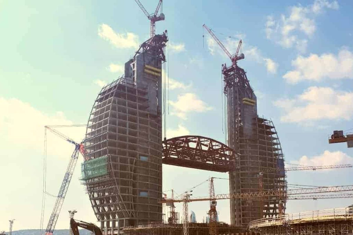 link bridge lifting by ALE in Azerbaijan