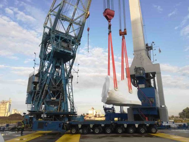 ALS delivers 36 components from Germany to Denmark