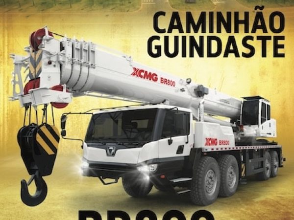 XCMG BR800 Hydraulic Truck Crane Load Chart