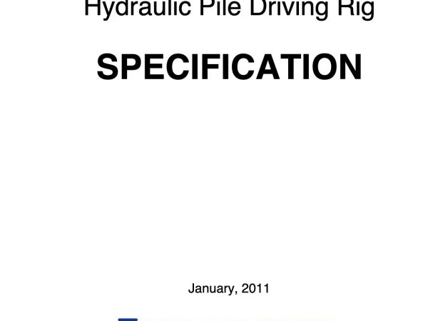 Nippon Sharyo DHP85-2 Pile Driver