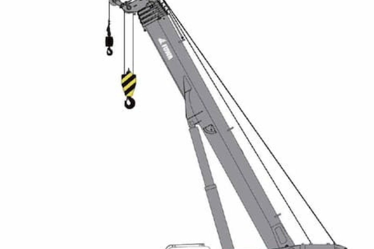 Fuwa FWT100 Telescopic Crawler Crane Load Chart