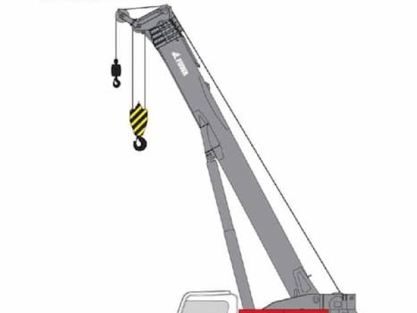 Fuwa FWT65 Telescopic Crawler Crane Load Chart