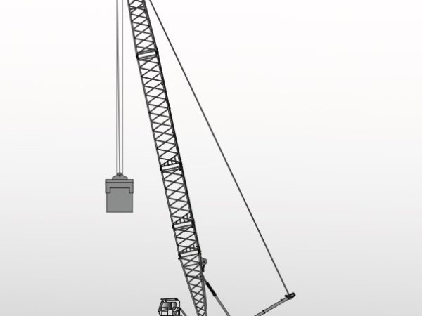 Fuwa FWX225 Harbor Crawler Crane Load Chart