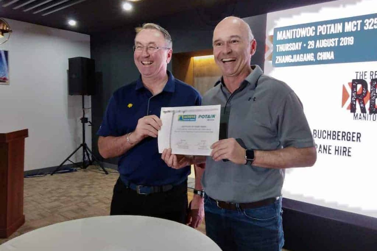 Australian company Active Crane Hire purchased two Potain MCT 325 topless cranes during its launch in August. Both cranes will be delivered at the end of 2019 and will be mainly used for residential and commercial projects within Australia.