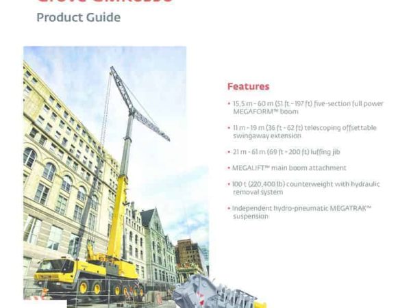 Grove GMK6350 Load Chart PDF | Specs, Capacity & Download