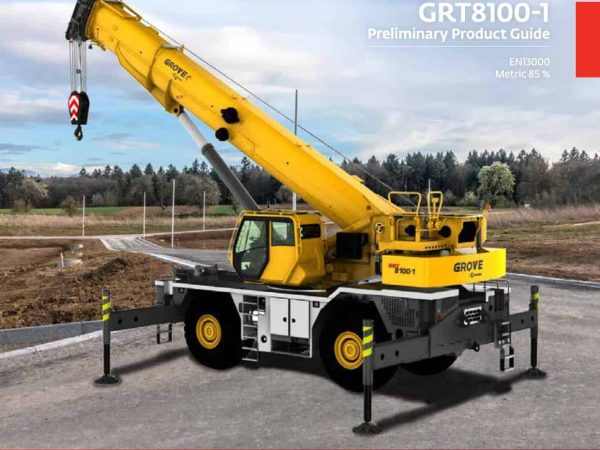 Grove GRT8100-1 Rough Terrain Crane