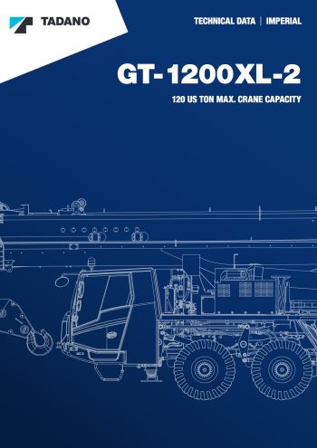 Tadano GT-1200XL-2 Hydraulic Truck Crane Tadano GT-1200XL-2 Hydraulic Truck Crane