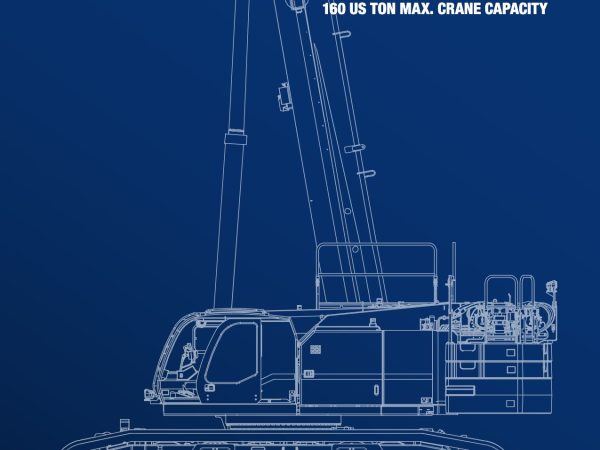 Tadano GTC-1600 Telescopic Crawler Crane
