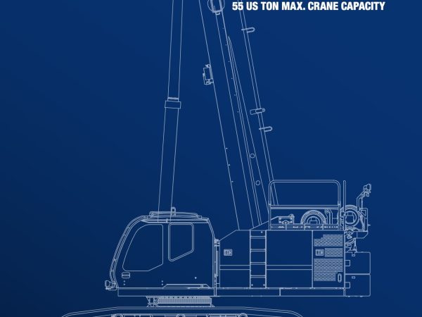 Tadano GTC-550 Telescopic Crawler Crane