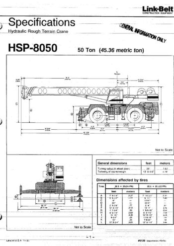 Link-Belt HSP-8050 thumbnail of HSP-8050_spec_lb