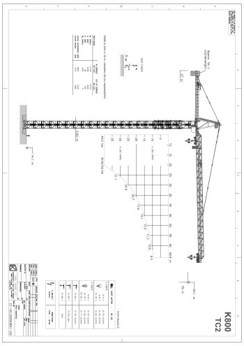 Kroll K800 Hammerhead Tower Crane Kroll K800 Hammerhead Tower Crane
