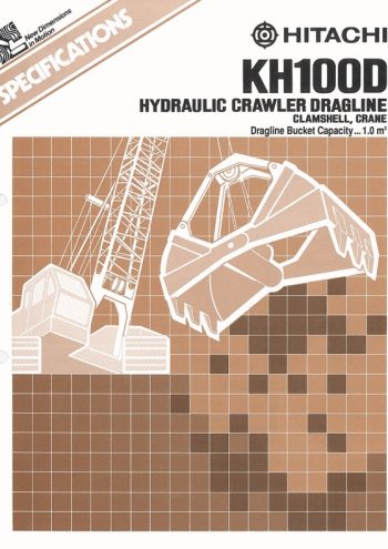 Hitachi KH100D Crawler Crane Load Chart Hitachi KH100D Crawler Crane Load Chart