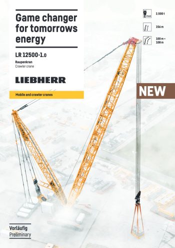 Liebherr LR 12500-1.0 Crawler Crane